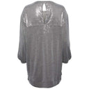 PIECES PCFAWN LS DRESS GRÅ