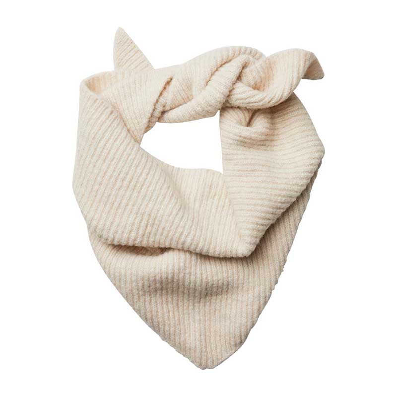 PIECES PCJANA TRIANGLE SCARF BC OFF WHITE