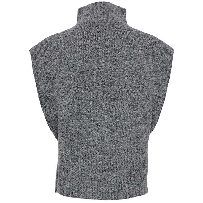 PIECES PCJOSIE PONCHO BC GRÅ