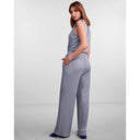 PIECES PCJULES HW WIDE PANTS D2D PB BLÅ - J BY J Fashion
