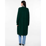 PIECES PCJULIANA LS LONG KNIT CARDIGAN NOOS CP GRØN