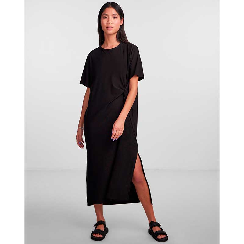 PIECES PCJYSALINDA SS O-NECK LONG DRESS D2D SORT