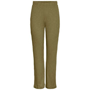 PIECES PCLENA HW STRAIGHT PANTS GRØN - J BY J Fashion