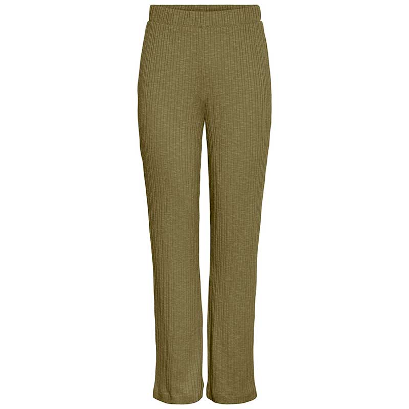 PIECES PCLENA HW STRAIGHT PANTS GRØN