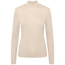 PIECES PCLUX WOOL LS TURTLENECK TOP OFF WHITE - J BY J Fashion