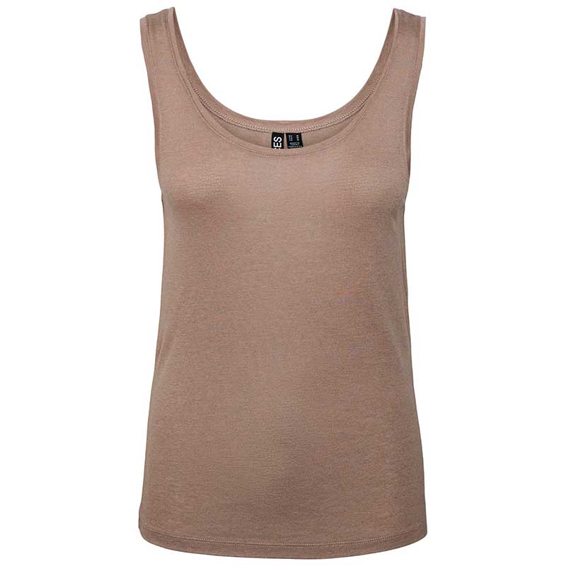 PIECES PCLUX WOOL TANK TOP SAND