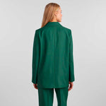PIECES PCNEVA LS LOOSE BLAZER NOOS GRØN