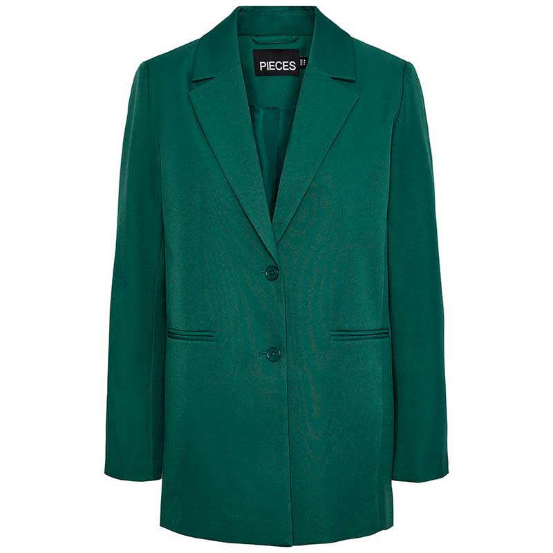 PIECES PCNEVA LS LOOSE BLAZER NOOS GRØN