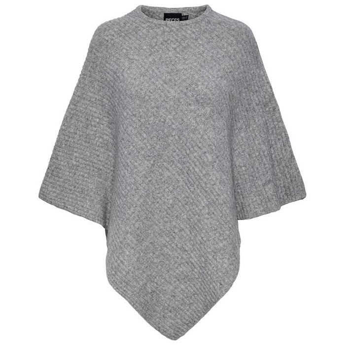 PIECES PCSTEPHANIE PONCHO BC LYSEGRÅ