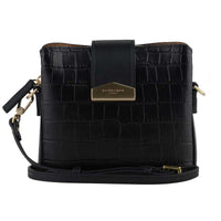 POURCHET PARIS 23011 MINI CROCCO LEATHER BAG SORT