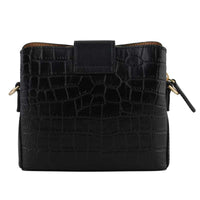 POURCHET PARIS 23011 MINI CROCCO LEATHER BAG SORT