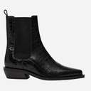 Pavement Almira Croco Boots Black