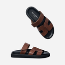 Pavement Maru Sandals Black/Tan