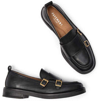 Pavement Cantina Loafers Black Gold