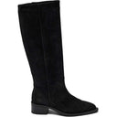 Pavement Finka Long Suede Boots Black Suede