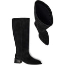 Pavement Finka Long Suede Boots Black Suede