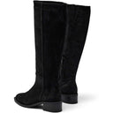 Pavement Finka Long Suede Boots Black Suede
