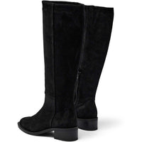 Pavement Finka Long Suede Boots Black Suede