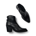 Pavement Juliette Leather Boots Black