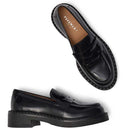 Pavement Nayeli Patent Loafers Black Polido