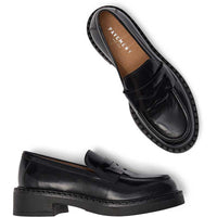 Pavement Nayeli Patent Loafers Black Polido