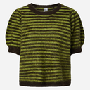 Pieces PCAda SS O-Neck Knit Woodbine