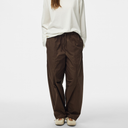 Pieces PCAdria MW Parachute Pants Hot Fudge
