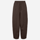 Pieces PCAdria MW Parachute Pants Hot Fudge