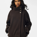 Pieces PCAgnes Short Jacket Ganache