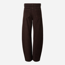 Pieces PCAia MW Barrel Corduroy Pants Ganache