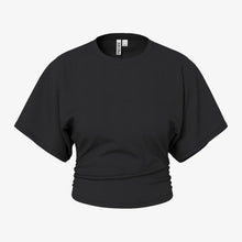 Pieces PCAlli SS O-Neck Top Black
