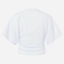 Pieces PCAlli SS O-Neck Top Bright White