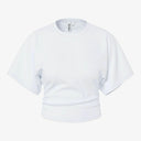 Pieces PCAlli SS O-Neck Top Bright White