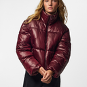 Pieces PCAmilia Short Puffer Jacket PWP Winetasting