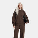 Pieces PCChilli LS Loose Fit Sweat Top Noos Hot Fudge