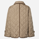 Pieces Emily Short jakke i beige-5