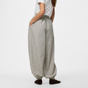 Pieces PCEmmy HW Balloon Pants Birch Stripes