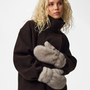 Pieces PCJutlandia Mittens Greige