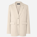 Pieces PCKamil LS Loose Blazer Noos Silver Lining