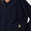Pieces Katty Teddy jakke i navy-3