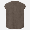 Pieces PCKatty Teddy Vest Noos Morel