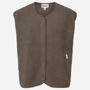 Pieces PCKatty Teddy Vest Noos Morel