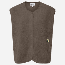 Pieces PCKatty Teddy Vest Noos Morel