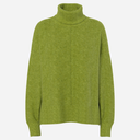 Pieces PCMalou LS Rollneck Knit Noos Woodbine