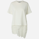 Pieces PCMave SS Lace T-Shirt Cloud Dancer
