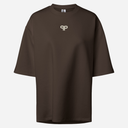 Pieces PCMuna SS O-Neck Oversize Tee Hot Fudge
