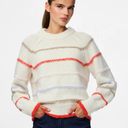 Pieces PCNelia LS O-Neck Knit Noos Birch
