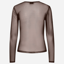 Pieces PCNinni LS Mesh Top Hot Fudge
