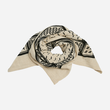 Pieces PCNovis Small Square Scarf Noos Whitecap Gray