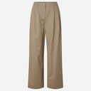 Pieces Pam HW bukser i beige-1